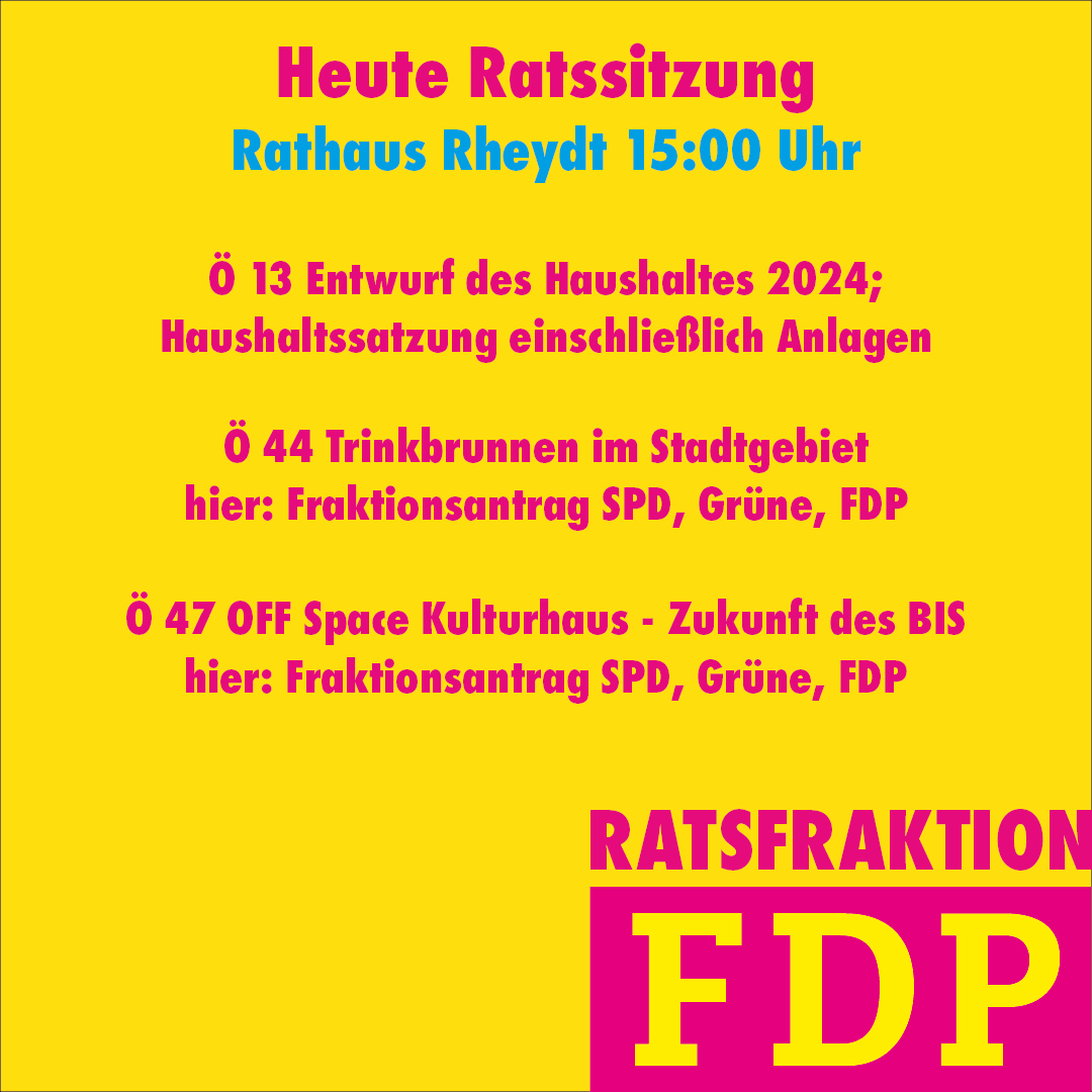 Die letzte Ratssitzung des Jahres 2023