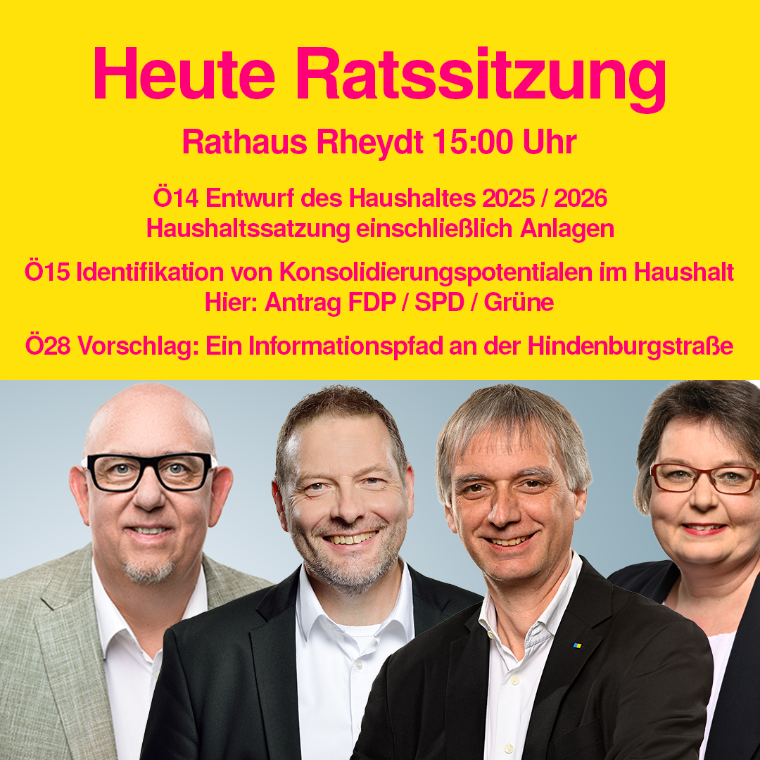 Die letzte Ratssitzung des Jahres 2024